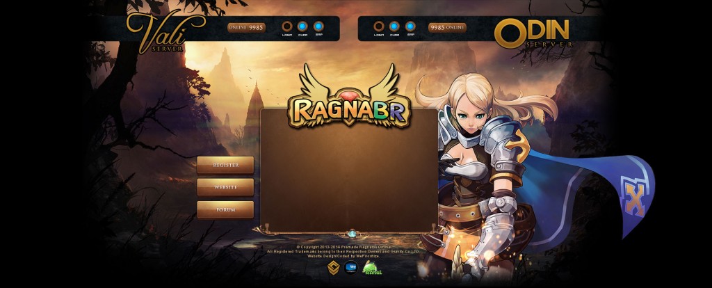 RagnaBr Landing Page