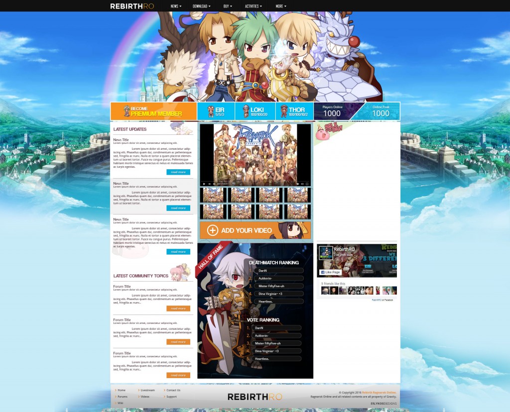 Rebirth Ragnarok Online